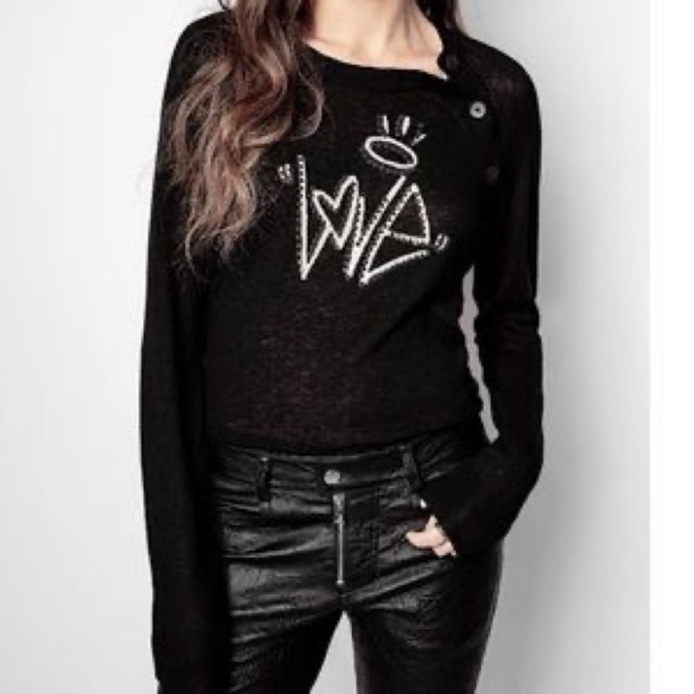 NWOT Zadig & Voltaire Cashmere Sweater
